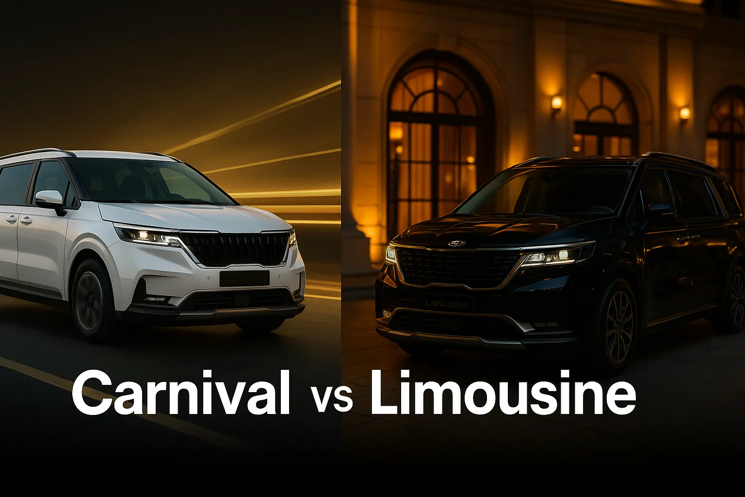 So sánh Kia Carnival vs Limousine: Loại nào phù hợp?